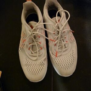Adidas White and Orange Sneakers
